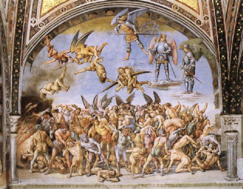 Luca Signorelli The Dmned Sent to Hell oil painting picture